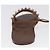 Sandali GUCCI Legno Metallo 6 1/2 Marrone Oro Argento 563515 Auth bs19479V D'oro - vista 16