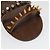 Sandali GUCCI Legno Metallo 6 1/2 Marrone Oro Argento 563515 Auth bs19479V D'oro - vista 24