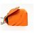 BB Round Balenciaga Borsa a spalla rotonda Chain BB in nylon arancione 501681 Auth bs19960V - vista 4