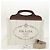PRADA Borsa Canapalage in Tela Bianca Argento 1BG350 Auth 101308SV Bianco - vista 12