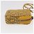 Borsa a Spalla in Tela Trotter Christian Dior Gialla Argento Auth 100623V Giallo - vista 3
