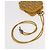 Borsa a Spalla in Tela Trotter Christian Dior Gialla Argento Auth 100623V Giallo - vista 7