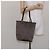 Borsa Tote GUCCI Satin Marrone Argento 002 1099 Auth bs27787 - vista 22