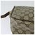 Borsa a Spalla GUCCI GG Supreme Web Sherry Line PVC Beige Oro Rosso Auth ep9570 D'oro - vista 15