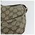 Borsa a Spalla GUCCI GG Supreme Web Sherry Line PVC Beige Oro Rosso Auth ep9570 D'oro - vista 16