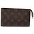 Bucket LOUIS VUITTON Monogramma Secchiello PM Pochette Accessorio LV Auth 131680 - vista 13