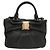 Vala Handtasche aus Leder 2 in 1 Schwarz Gold Auth 131359 von Salvatore Ferragamo Golden - Ansicht 13
