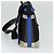 Burberry Borsa a Spalla in Tela Nera e Blu Auth BD741V Nero - vista 4