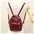 Roter Leder-Rucksack VALENTINO Auth bs23660V - Ansicht 25