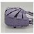 Autre Marque Borsa a Spalla Shell in Pelle Bottega Veneta Viola Auth BD1058AV Porpora - vista 3