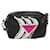 Borsa a Spalla PRADA in Pelle Nera Argento Auth BD1348V Nero