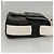 Borsa a Spalla in Pelle Nera e Bianca Auth 117019V di PRADA Nero Bianco - vista 3