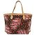 LOUIS VUITTON Borsa Tote Neverfull MM Monogram Jungle Dot M41979 LV Auth 67490SV Monogramma - vista 3