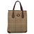 Autre Marque Burberrys Nova Check Tote Bag aus Canvas Beige Gold Auth bs28014 Golden