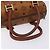 Borsa Boston MCM Logogram Vicetos in pelle PVC marrone e oro Auth bs27984 D'oro - vista 7