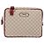 Céline Borsa a Spalla in Tela Macadam CELINE Beige Oro Auth gh228 D'oro - vista 13