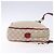 Céline Borsa a Spalla in Tela Macadam CELINE Beige Oro Auth gh228 D'oro - vista 3