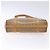 Céline Borsa a mano in tela Macadam CELINE PVC beige oro Auth bs27832 D'oro - vista 5