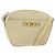 Borsa a Spalla Gancini in Camoscio Beige Oro Salvatore Ferragamo Auth bs27824 D'oro