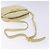 Borsa a Spalla Gancini in Camoscio Beige Oro Salvatore Ferragamo Auth bs27824 D'oro - vista 7