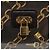 LOUIS VUITTON Monogram Charm Borsa Chiusura Marrone Scuro M95155 LV Auth 131805 - vista 17