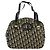 Christian Dior Trotter Canvas Handtasche Navy Gold Auth bs27680 Golden Marineblau - Ansicht 13