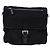Borsa a Spalla PRADA in Nylon e Pelle Nera Auth am6182V Nero - vista 13