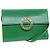 Céline Borsa a Spalla in Pelle Verde CELINE Auth 75227AV