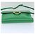 Céline Borsa a Spalla in Pelle Verde CELINE Auth 75227AV - vista 5