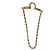 Krawatte Christian Dior Kette Metall Goldton Auth 85891
