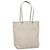 Borsa tote in tela Trotter Christian Dior bianca argento Auth mr1118V