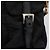 Borsa a Spalla PRADA Nylon Nero Oro Auth BD928V D'oro - vista 19