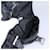Borsa a Spalla PRADA Nylon Nero Oro Auth BD928V D'oro - vista 20