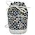 Céline Borsa a Spalla CELINE in Tela Blu Beige Bianco Auth EC472V - vista 13