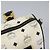 MCM Vicetos Logogram Borsa a Mano PVC Pelle 2in1 Bianco Oro Auth 115026 - vista 14