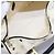 MCM Vicetos Logogram Borsa a Mano PVC Pelle 2in1 Bianco Oro Auth 115026 - vista 18