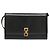 Borsa a Spalla Gancini in Pelle Salvatore Ferragamo Blu Navy Oro Auth 131463 D'oro - vista 13