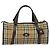 Autre Marque Burberrys Nova Check Boston Tasche aus Canvas Beige Gold Auth ep9770 - Ansicht 13