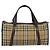 Autre Marque Burberrys Nova Check Boston Tasche aus Canvas Beige Gold Auth ep9770 - Ansicht 2