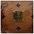 Borsa MCM Logogram Vicetos in pelle PVC marrone oro Auth 131735 D'oro - vista 12