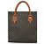 Borsa Tote GOYARD Herringbone COMOR GM in pelle nera e argento Auth bs24293 Nero - vista 2