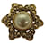 Spilla CHANEL Metallo Dorato CC Auth bs17053V  - vista 2