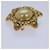 Spilla CHANEL Metallo Dorato CC Auth bs17053V  - vista 4