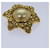 Spilla CHANEL Metallo Dorato CC Auth bs17053V  - vista 6