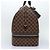 LOUIS VUITTON Borsa Sportiva Boston Damier Ebene SPO LV Auth 91129SV - vista 3