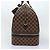 LOUIS VUITTON Borsa Sportiva Boston Damier Ebene SPO LV Auth 91129SV - vista 4