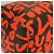 LOUIS VUITTON Monogram Graffiti Keepall 50 Borsa Boston Arancione M93699 Auth 29908SV Monogramma - vista 16