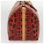 LOUIS VUITTON Monogram Yayoi Kusama Keepall Bandouliere55 Borsa M40695 Auth 30515SV Rosso Monogramma - vista 4