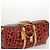LOUIS VUITTON Monogram Yayoi Kusama Keepall Bandouliere55 Borsa M40695 Auth 30515SV Rosso Monogramma - vista 6