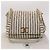 CHANEL Schultertasche Matelassé Canvas Hellblau Weiß CC Auth 48071AV - Ansicht 12